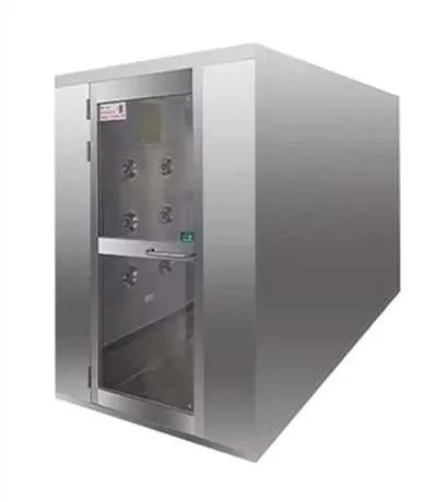 Airshower cửa mở tay 3 người sử dụng - Huy Nam Tech