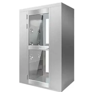 Airshower cửa mở tay 1 người sử dụng - Huy Nam Tech