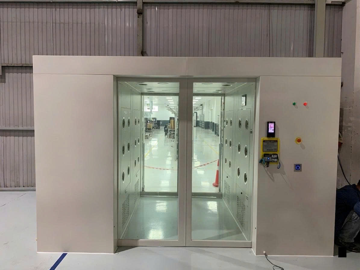 Airshower cửa trượt